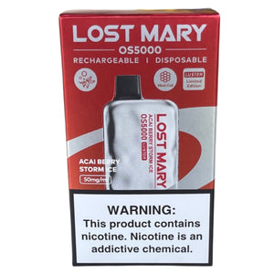 Acai Berry Storm Ice - Lost Mary OS5000 - Luster Edition