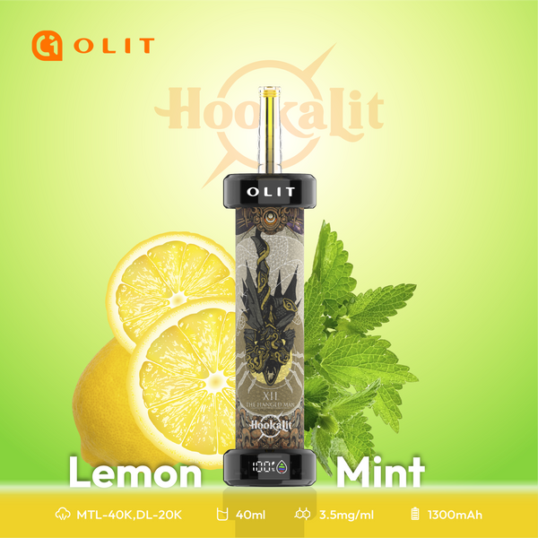 Lemon Mint - Olit 40K Hookah - Article product