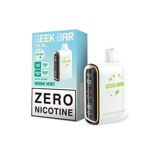 Miami Mint - Geek Bar Pulse 15000 - Zero Nicotine