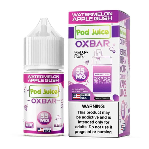 Watermelon Apple Gush - Pod Juice X Ox-Bar E-Liquid | 30 ml