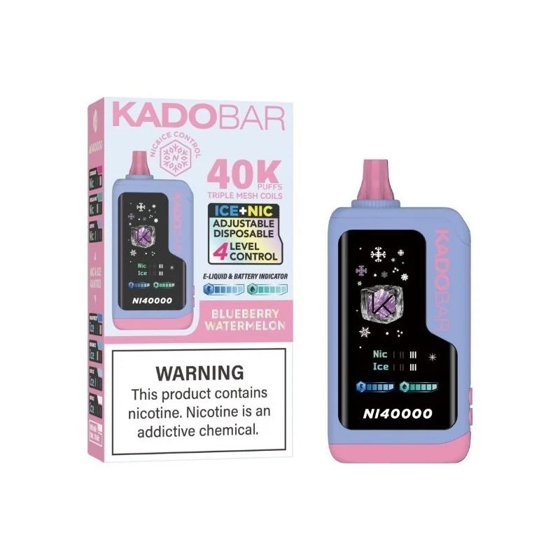 Blueberry Watermelon - Kado Bar NI40K - Ice + Nic Control - Article product