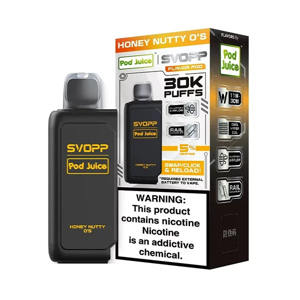 Honey Nutty O-s - Pod Juice x Oxbar SVOPP 30K