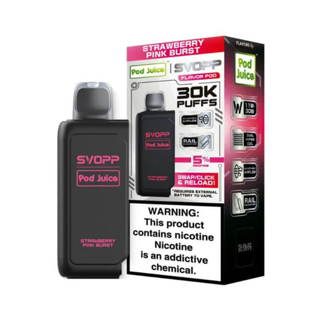Strawberry Pink Burst - Pod Juice x Oxbar SVOPP 30K