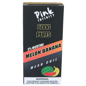 Pink Infinity 6000 Melon Banana