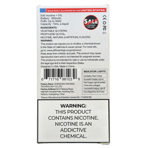 Hyppe Max Air 5000 Grapefruit Raspberry