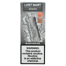 Load image into Gallery viewer, Lost Mary MO5000 - Black Duo Ice - Frozen Edition
