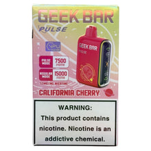 Load image into Gallery viewer, California Cherry - Geek Bar Pulse 15000
