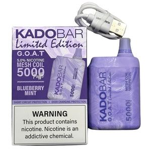 Kado Bar BR5000 Blueberry Mint - G.O.A.T Limited Edition