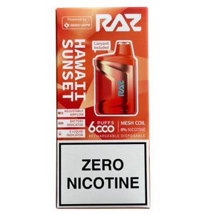 Hawaii Sunset - RAZ CA6000 - Zero Nicotine