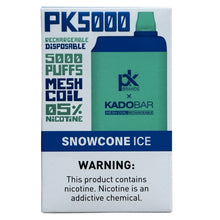 Load image into Gallery viewer, Kado Bar PK5000 Snowcone Ice
