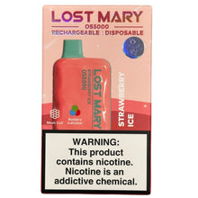 Load image into Gallery viewer, Strawberry Ice - Lost Mary OS5000

