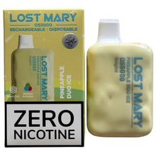 Load image into Gallery viewer, Pineapple Duo Ice - Lost Mary OS5000 - Zero Nicotine
