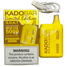 Load image into Gallery viewer, Kado Bar BR5000 Strawberry Banana - G.O.A.T Limited Edition
