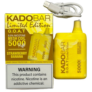 Kado Bar BR5000 Strawberry Banana - G.O.A.T Limited Edition