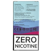 Load image into Gallery viewer, Zero Nicotine - BC5000 - Tropical Rainbow Blast - EBCreate
