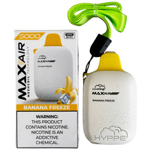 Load image into Gallery viewer, Hyppe Max Air 5000 Banana Freeze
