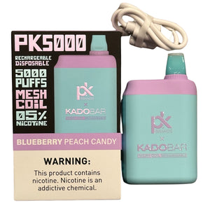 Kado Bar PK5000 Blueberry Peach Candy