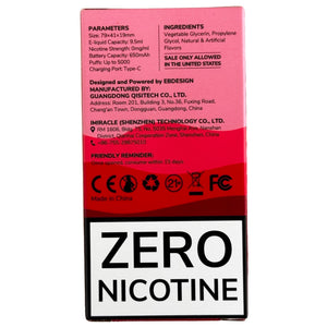 Zero Nicotine - BC5000 - Watermelon Ice - EBCreate