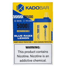 Load image into Gallery viewer, Kado Bar BR5000 Blue Razz Lemon
