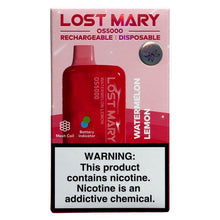 Load image into Gallery viewer, Watermelon Lemon - Lost Mary OS5000
